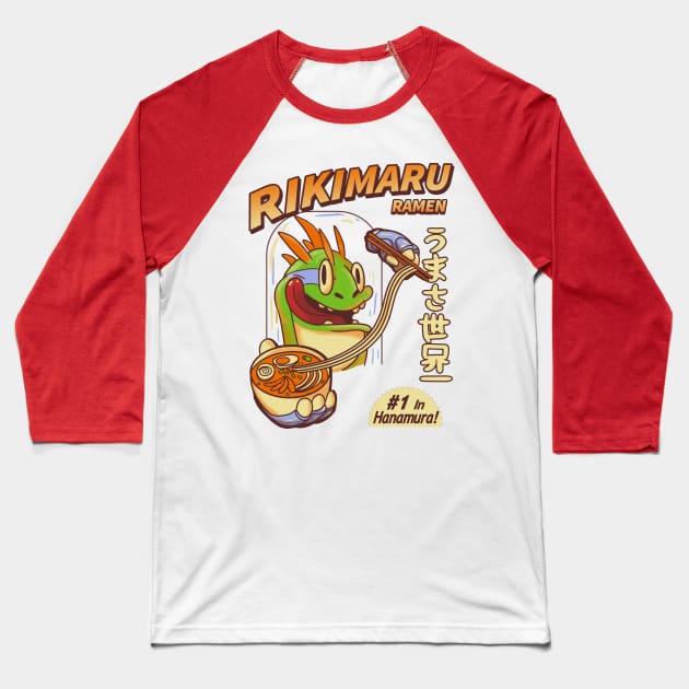 Rikimaru Ramen Hanamuras best Baseball T-Shirt by LegendaryPhoenix